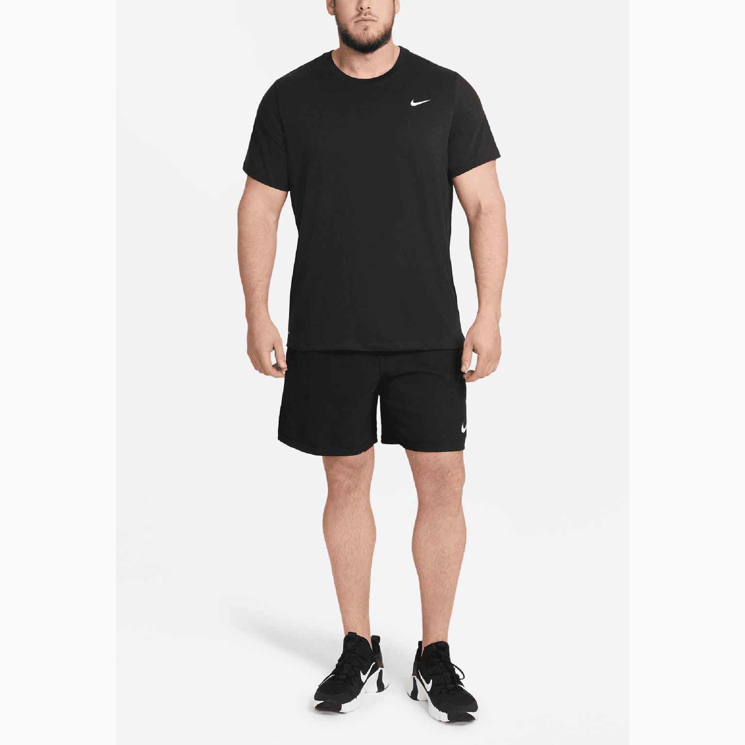 Nike Dri-FIT M träningst-shirt Svart