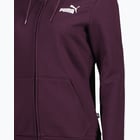 förhandsvisning ikon 3 för Puma Essentials Full-Zip W huvtröja Lila