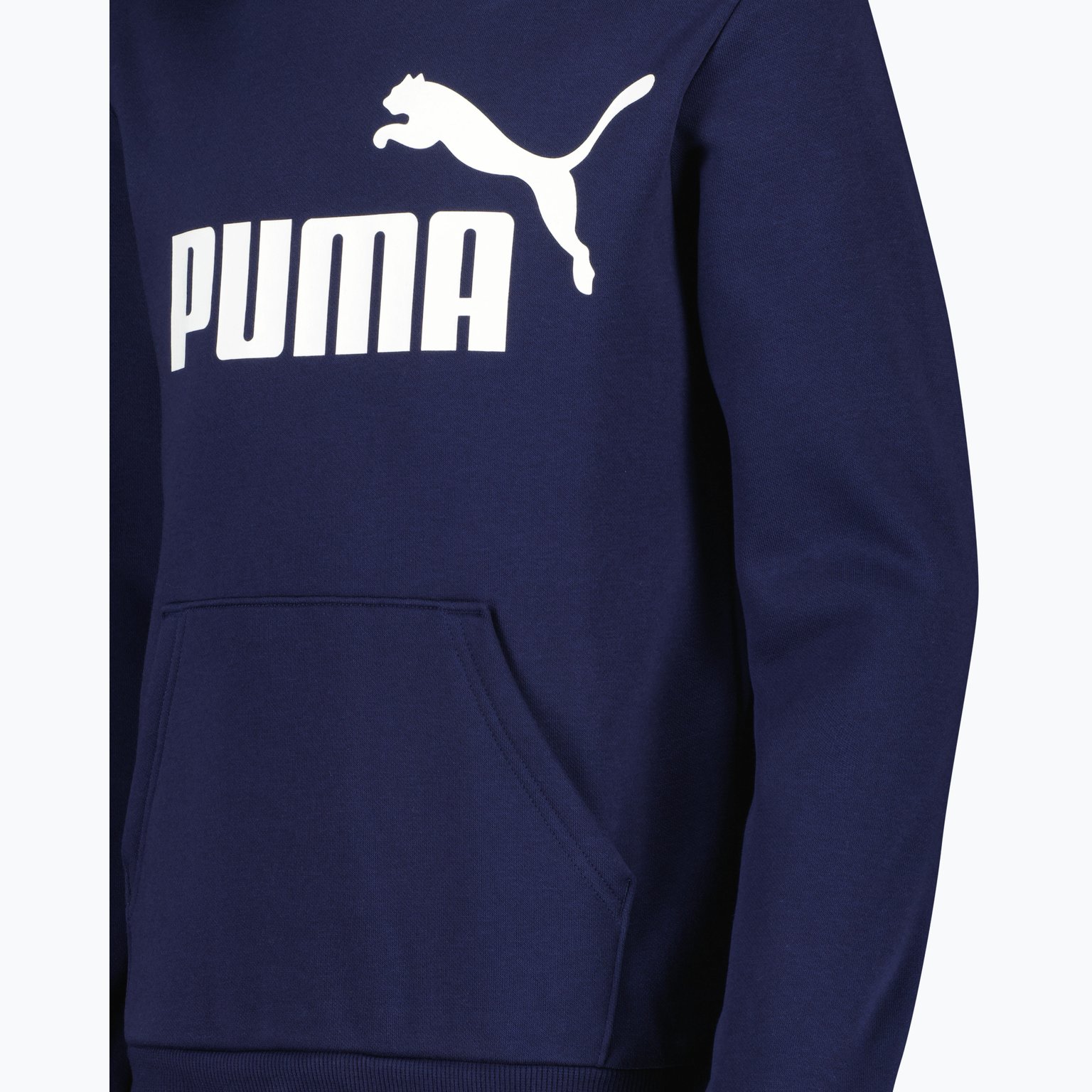 Puma Essentials Big Logo JR huvtröja Blå