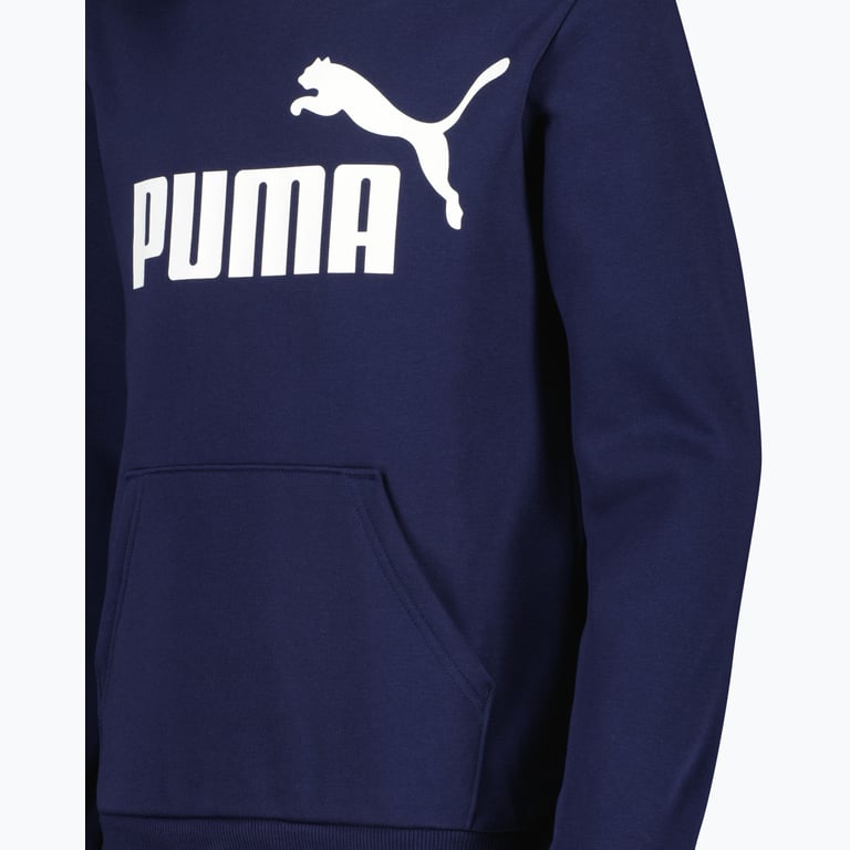 Puma Essentials Big Logo JR huvtröja Blå