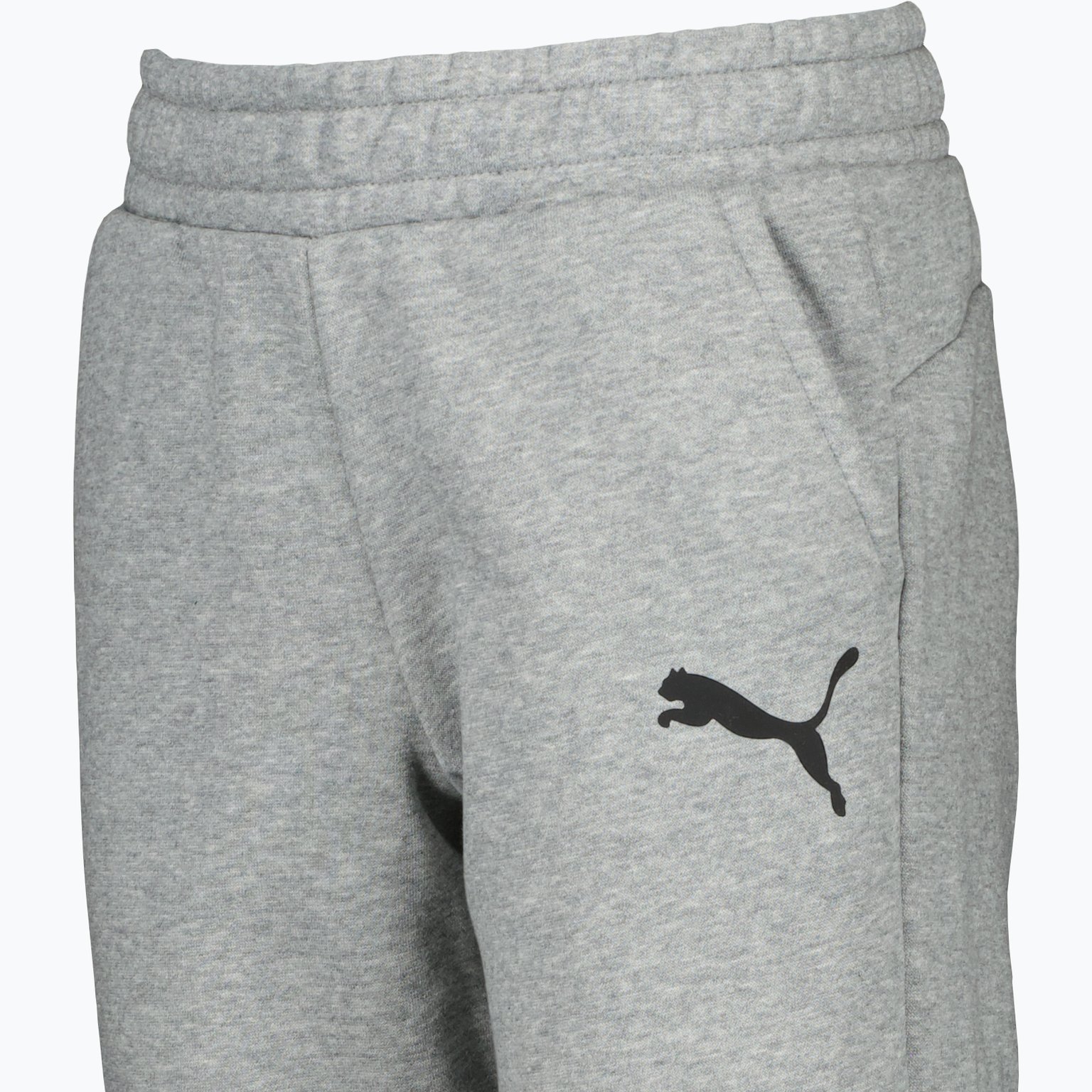 Puma Essentials Logo JR mjukisbyxor Grå