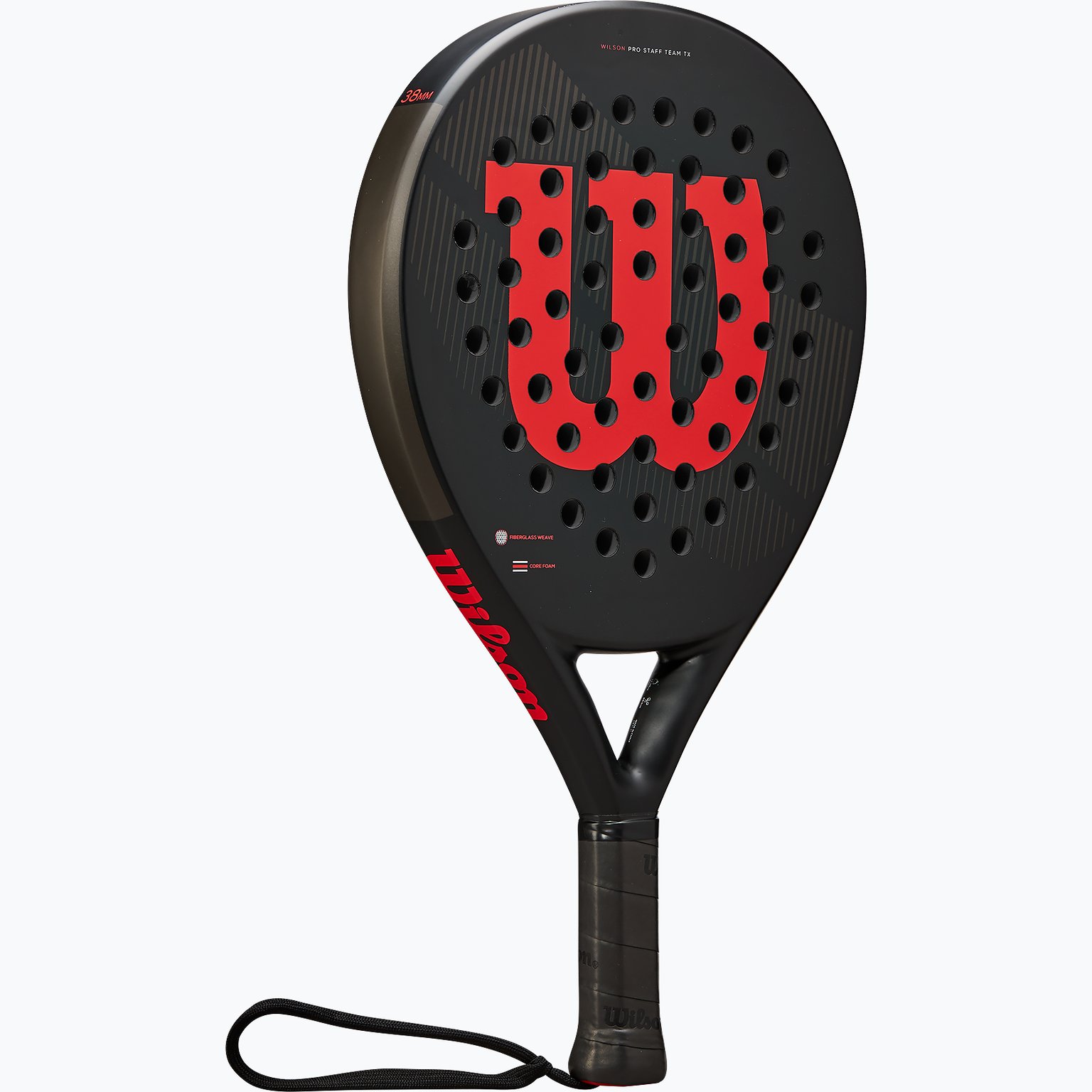 Wilson Pro Staff Team TX 21 padelracket Svart