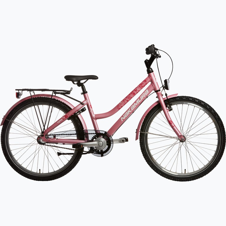 Nakamura Lynx 24" 3-vxl juniorcykel Rosa