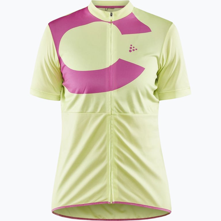 Craft Core Endurance Logo Jersey W cykeltröja Gul