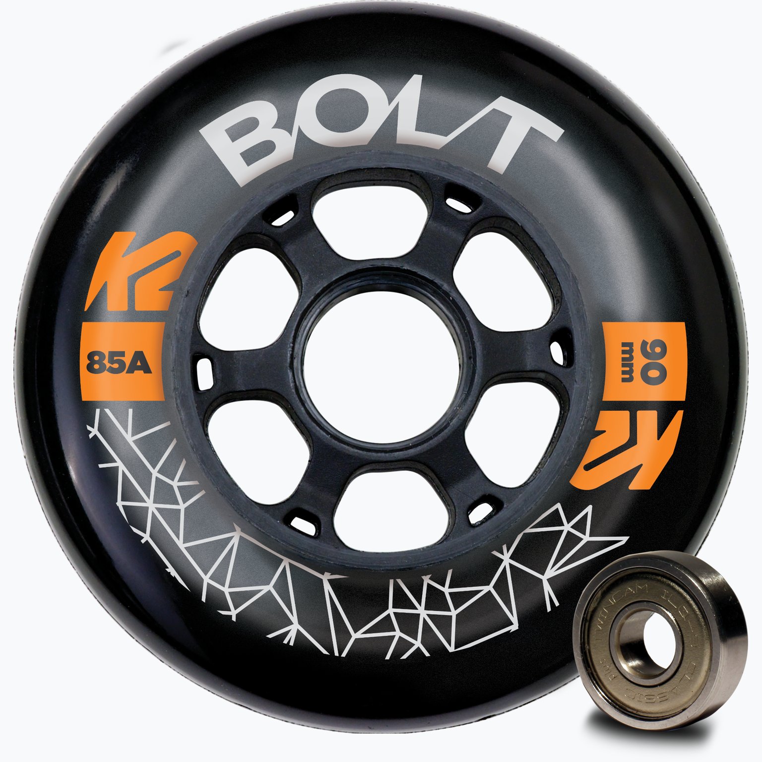 Bolt 90 mm 4-pack inlineshjul 