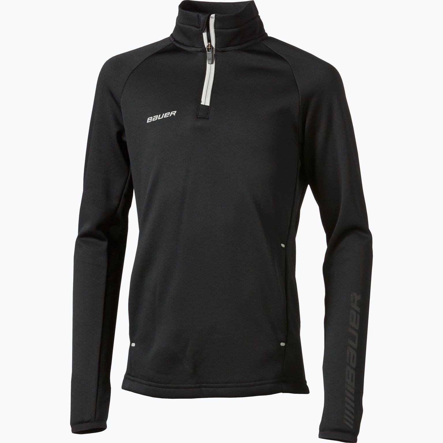 Bauer Hockey Vapor Fleece YTH 1/4 Zip Träningströja Svart