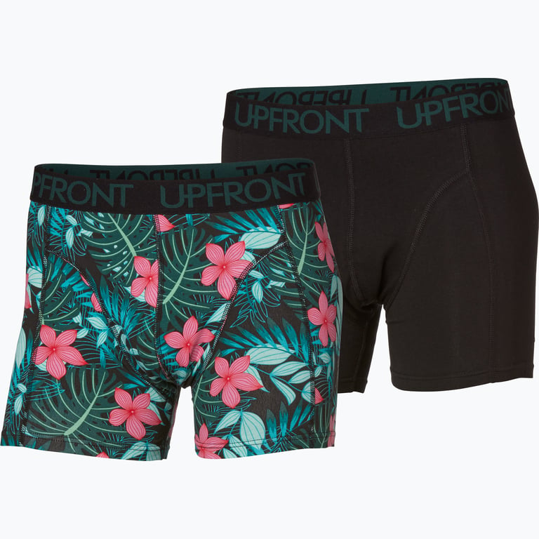 Upfront Flower 2-pack kalsonger Flerfärgad