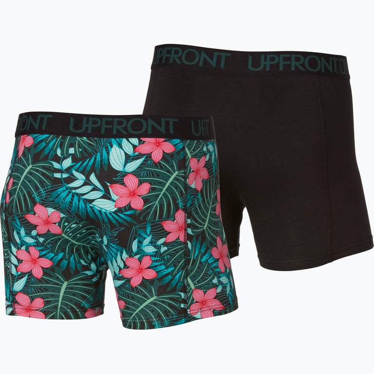 Upfront Flower 2-pack kalsonger Flerfärgad