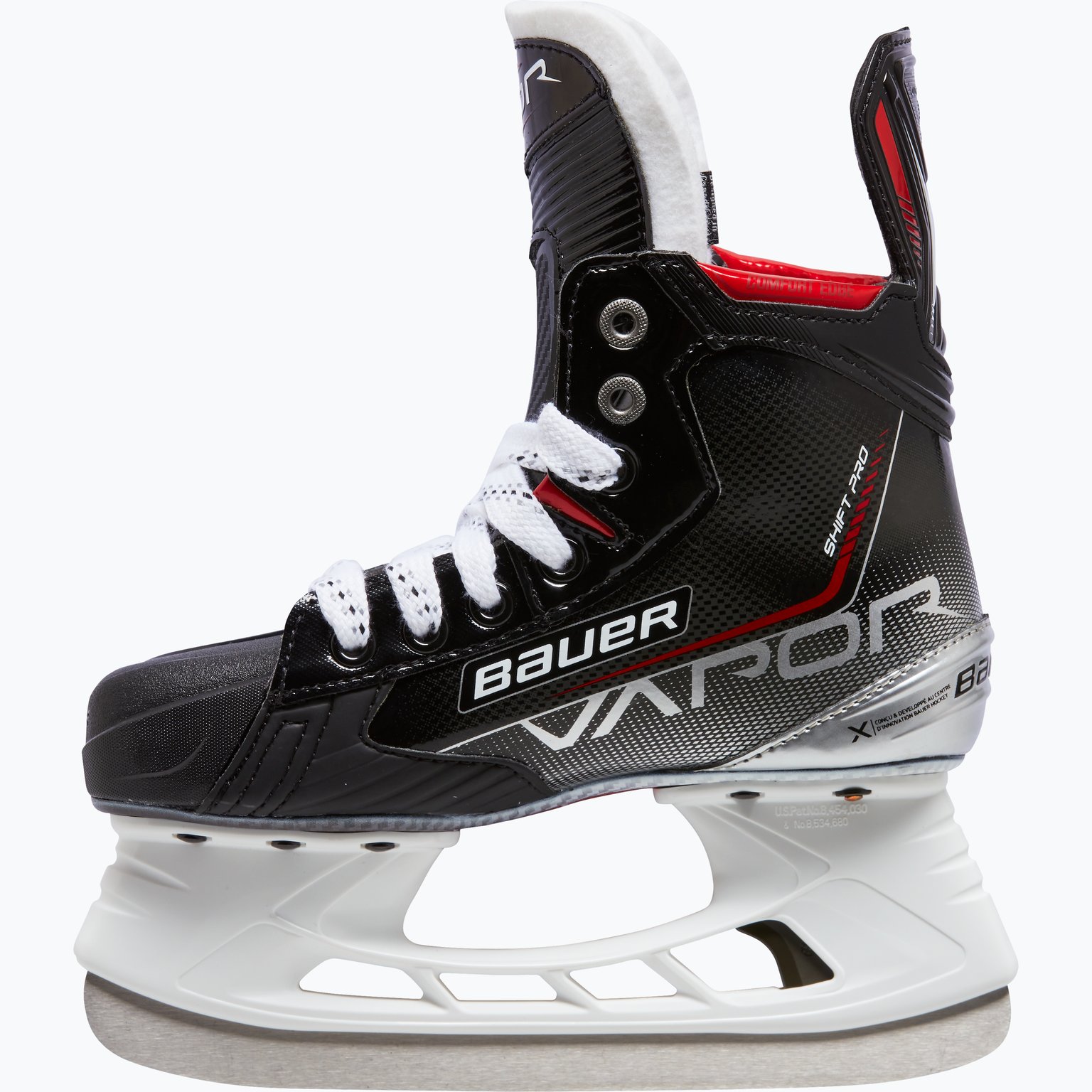 Bauer Hockey S21 Vapor Shift Pro JR hockeyskridskor Svart