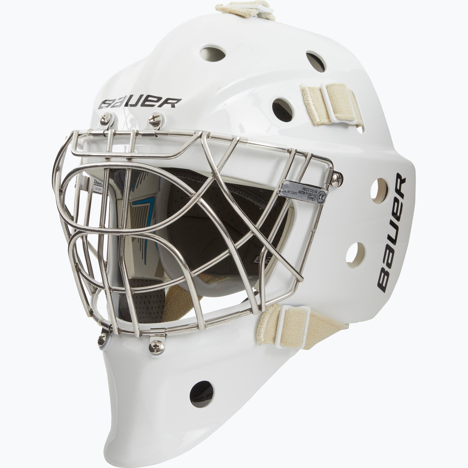 Bauer Hockey S21 940 SR målvaktshjälm Vit