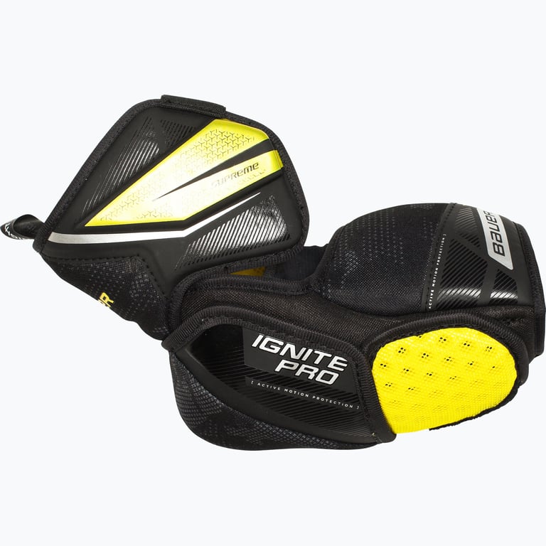 Bauer Hockey S21 Supreme Ignite Pro+ SR armbågsskydd Svart