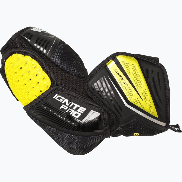 Bauer Hockey S21 Supreme Ignite Pro+ SR armbågsskydd Svart