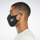 förhandsvisning ikon 2 för Reebok Face Cover M/L 3-pack munskydd Svart