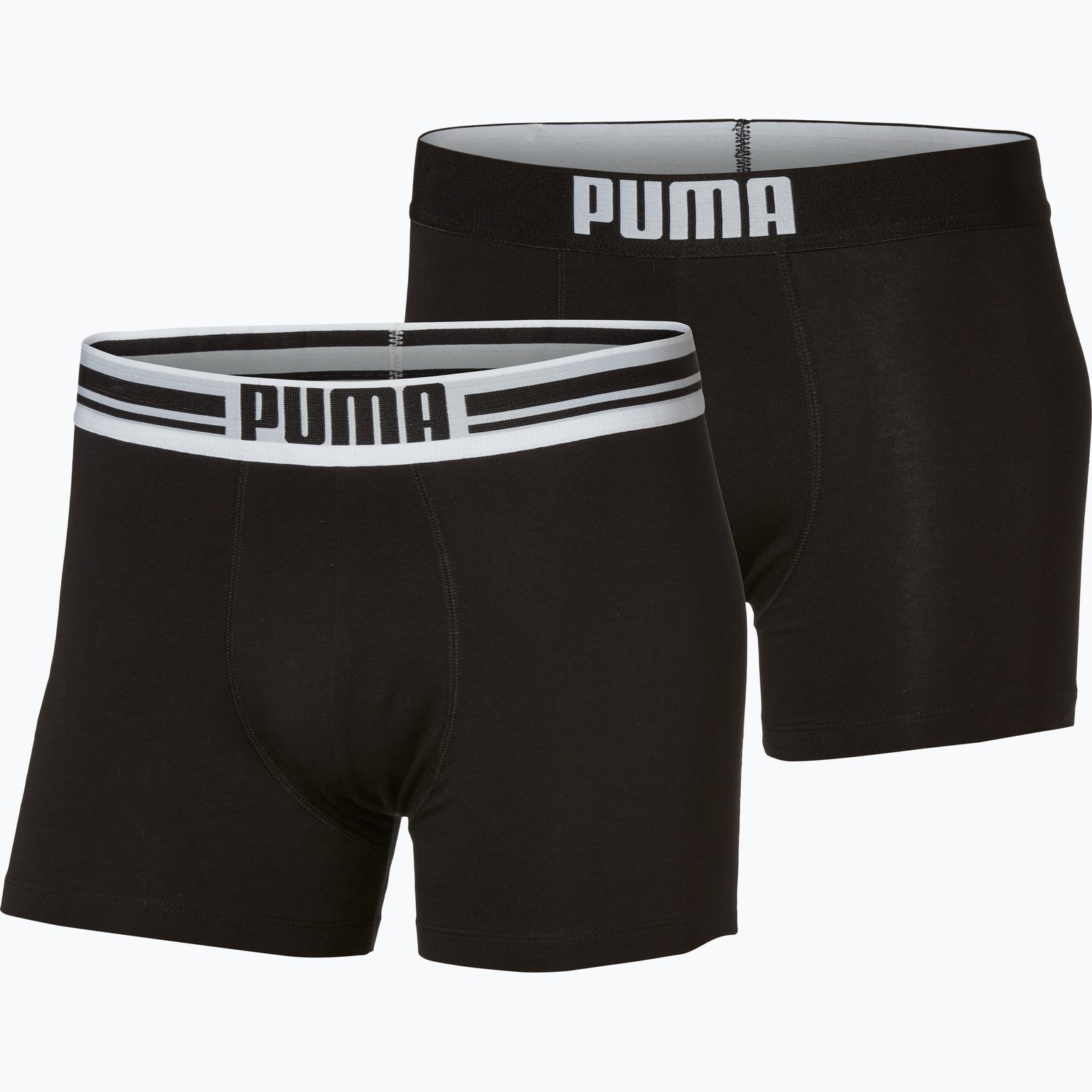 Puma Placed Logo Boxer 2-pack kalsonger Blå