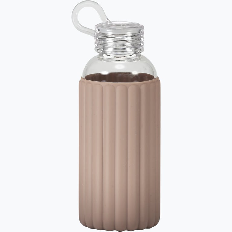 Casall Sthlm Glass 500 ml vattenflaska Beige