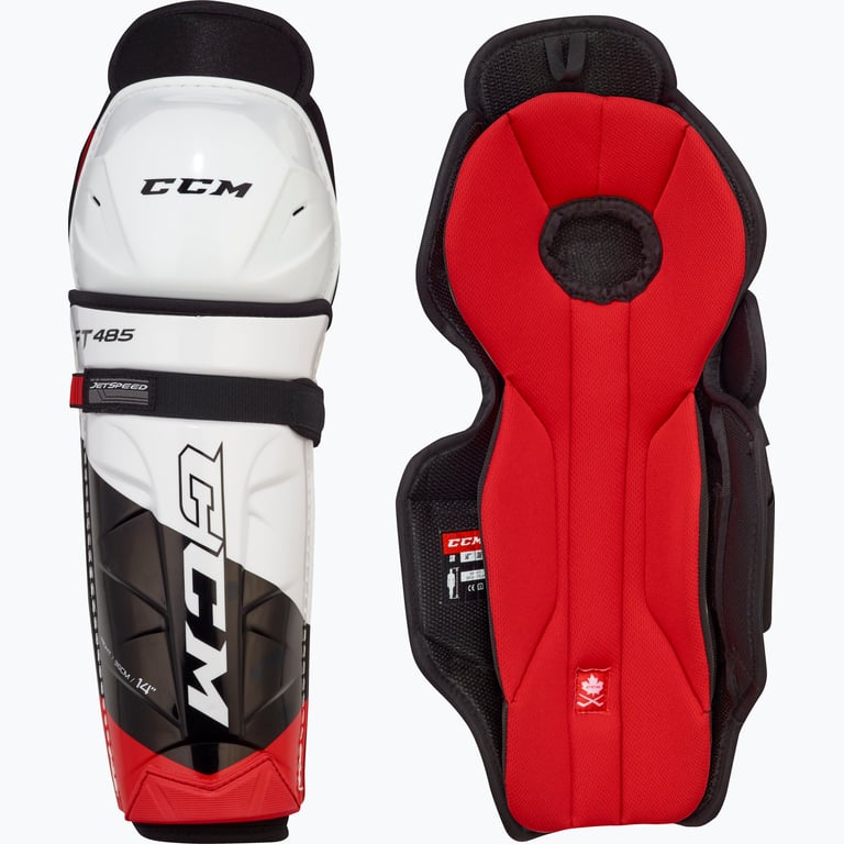 CCM Hockey SG Jetspeed FT485 SR benskydd Flerfärgad