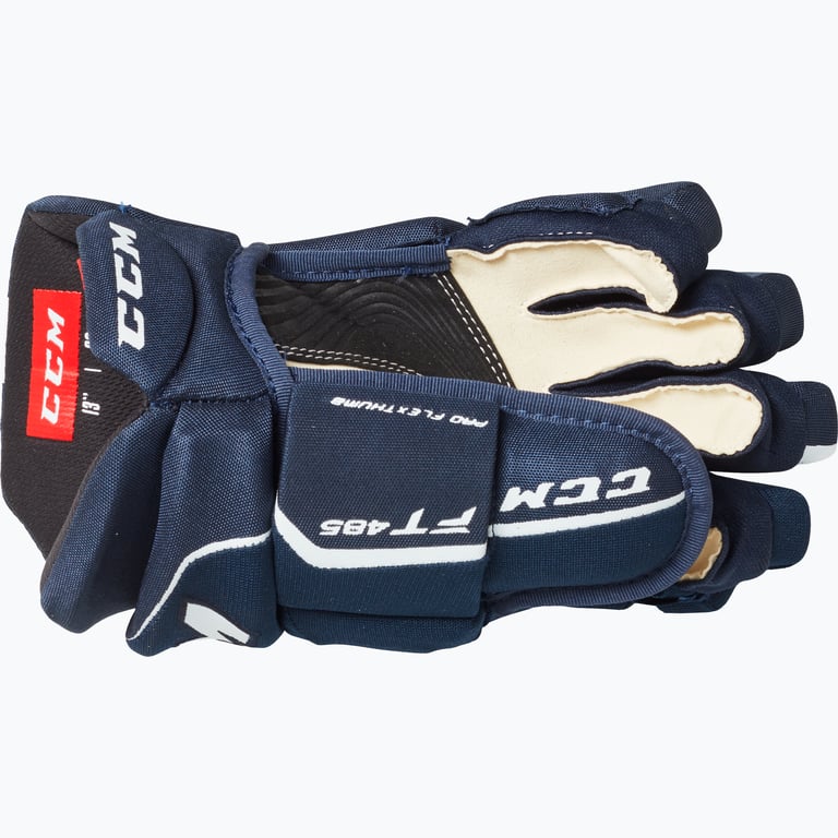 CCM Hockey HG Jetspeed FT485 SR hockeyhandskar Blå