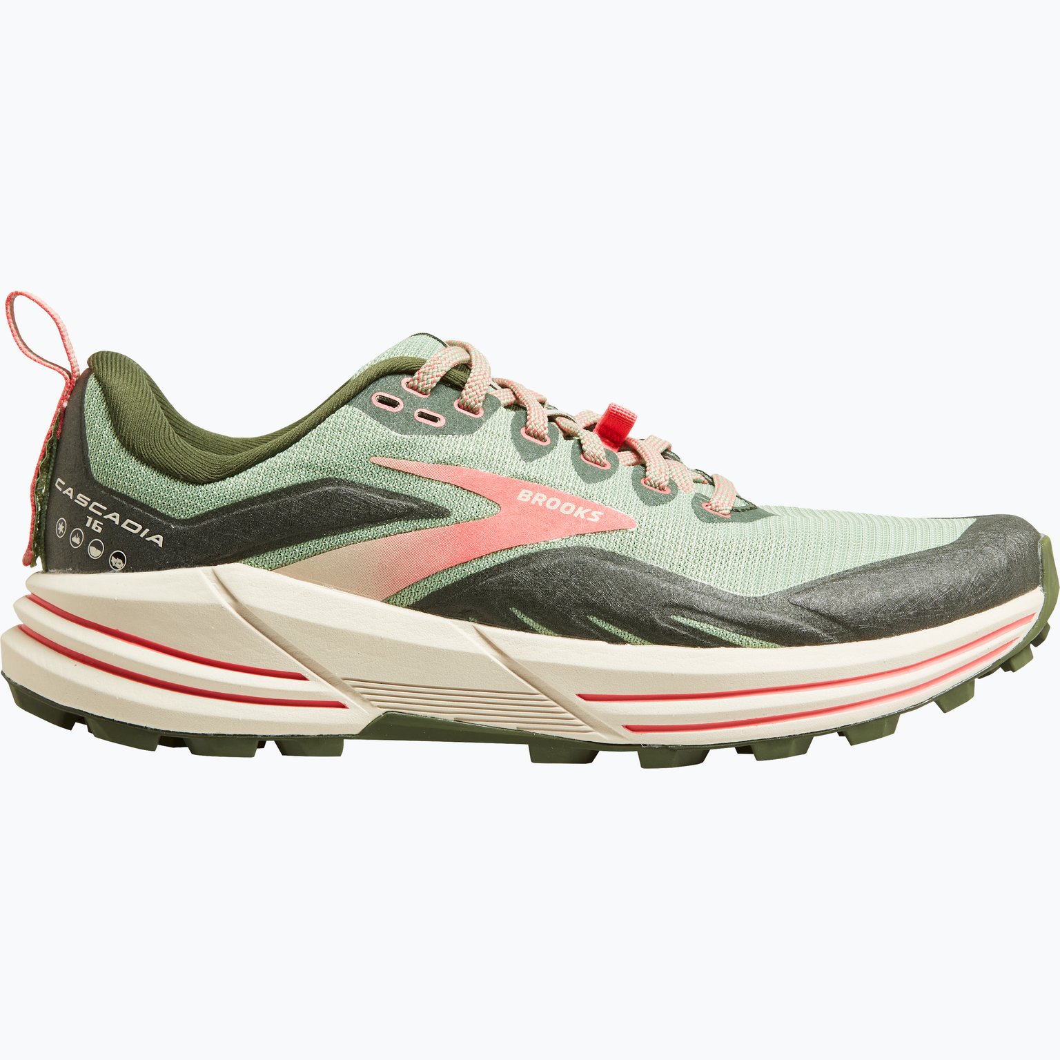 Brooks Cascadia 16 W löparskor Grön