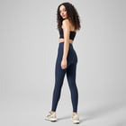 förhandsvisning ikon 6 för Casall Graphic Sport High Waist träningstights Blå