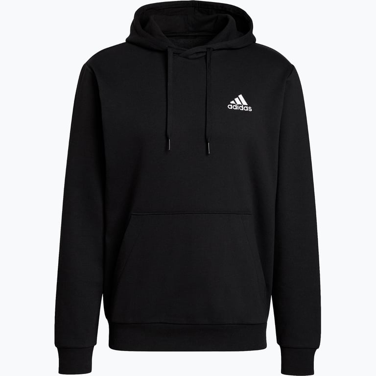 adidas Essentials Feelcozy Fleece M huvtröja Svart