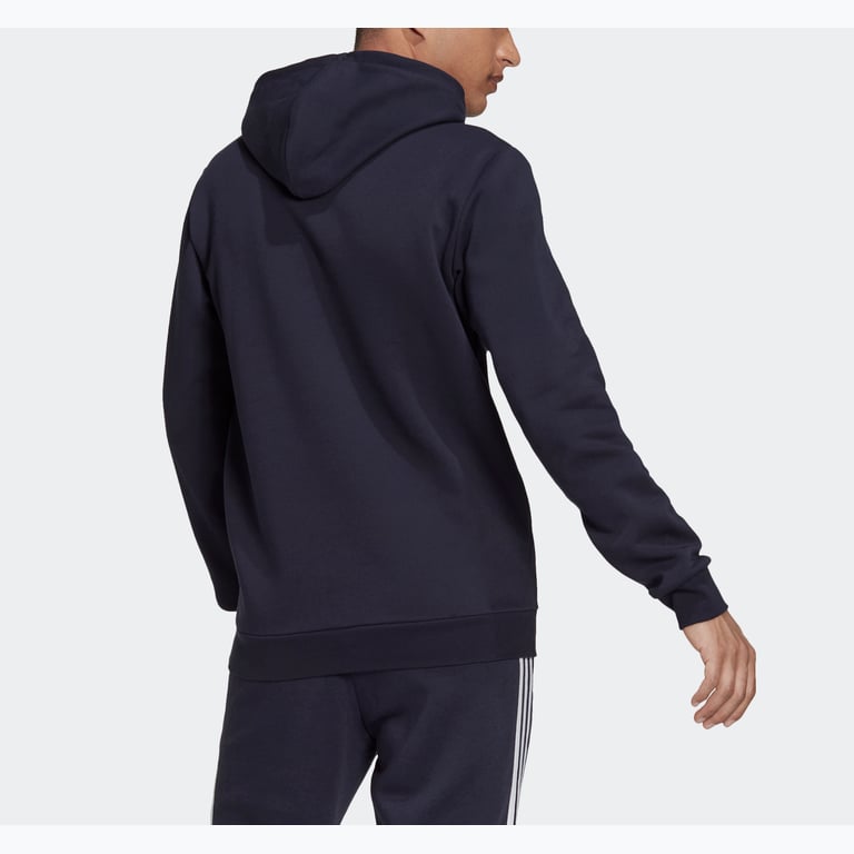 adidas Essentials Feelcozy Fleece M huvtröja Blå