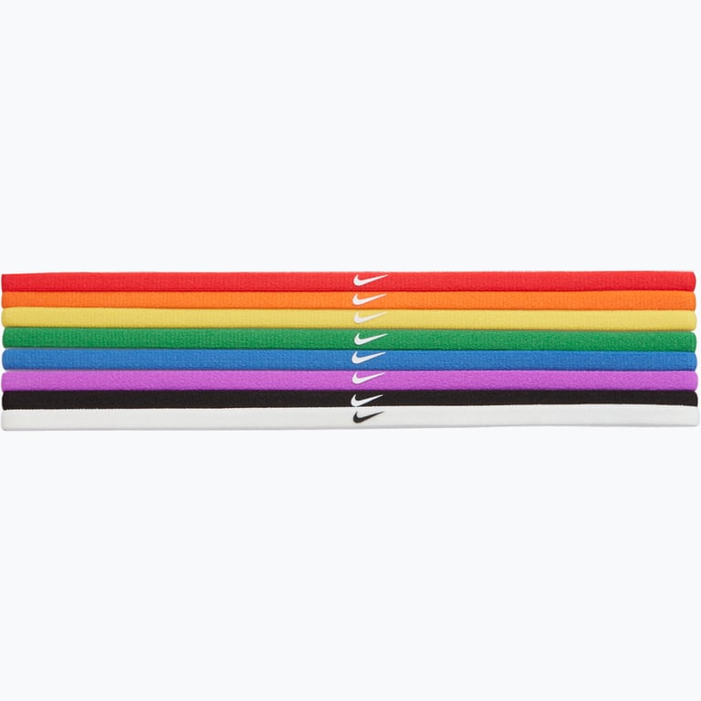 Nike Skinny Hairband 8-pack pannband Flerfärgad