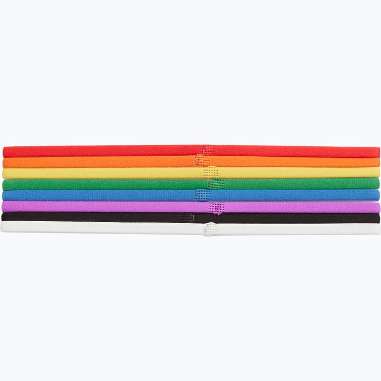 Nike Skinny Hairband 8-pack pannband Flerfärgad