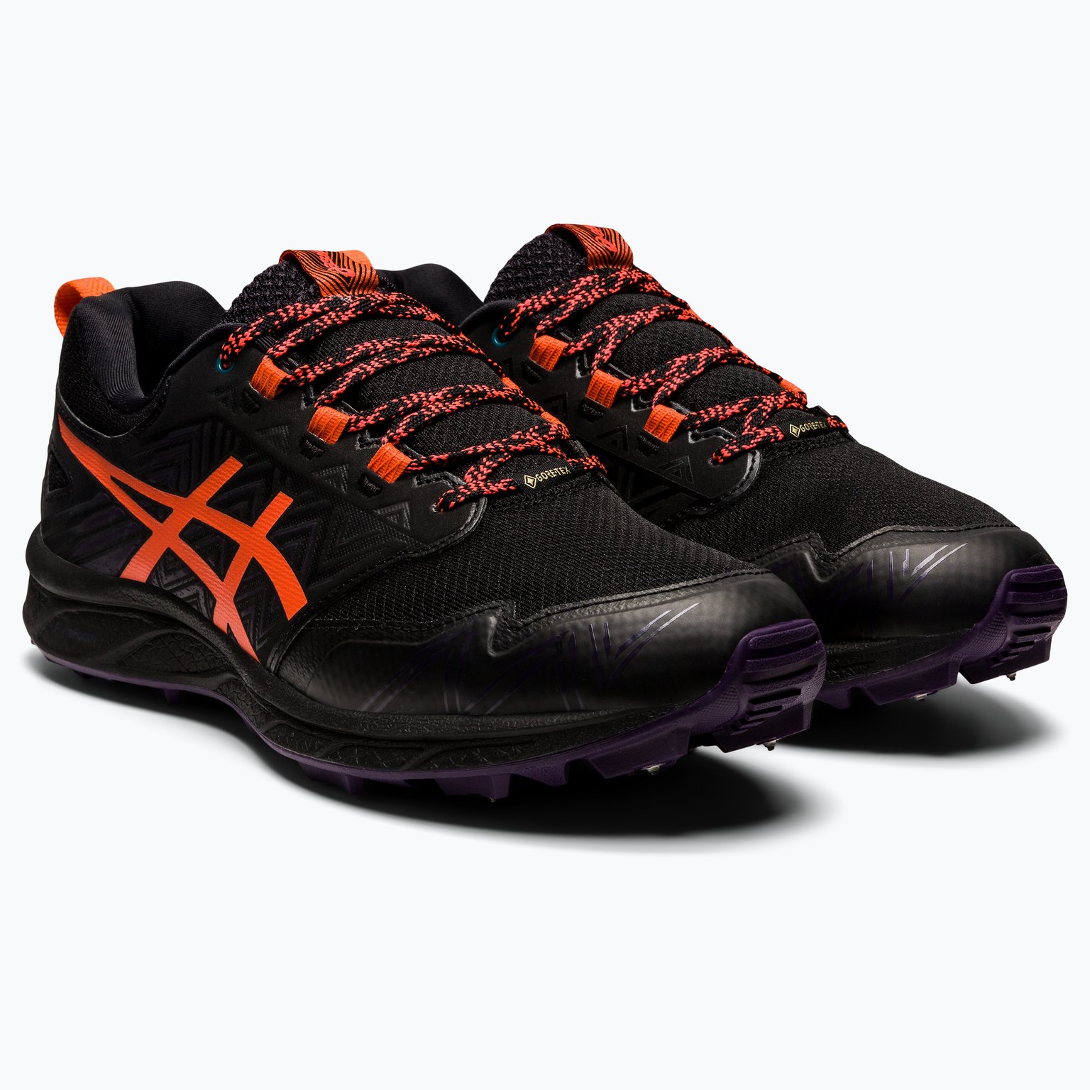 Asics GEL-FujiSetsu 3 GTX W löparskor Svart