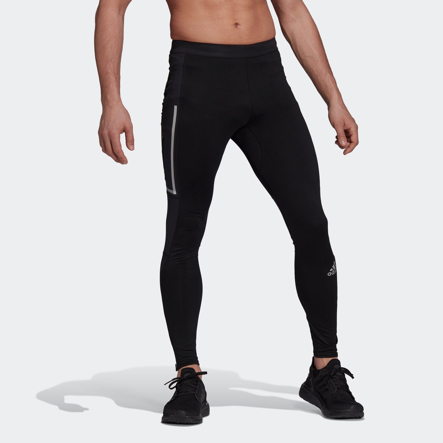 adidas Saturday Warm Running Leggings Svart