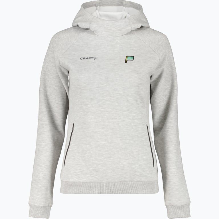 Hammarby Mini Flag W Hoodie Grå