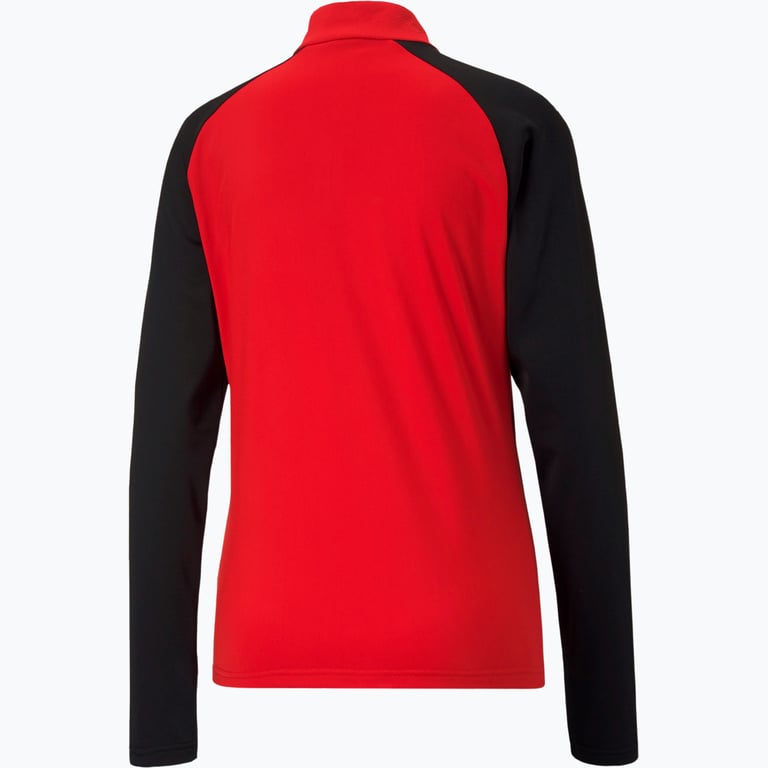 Puma teamLiga 1/4 Zip W Träningströja Röd