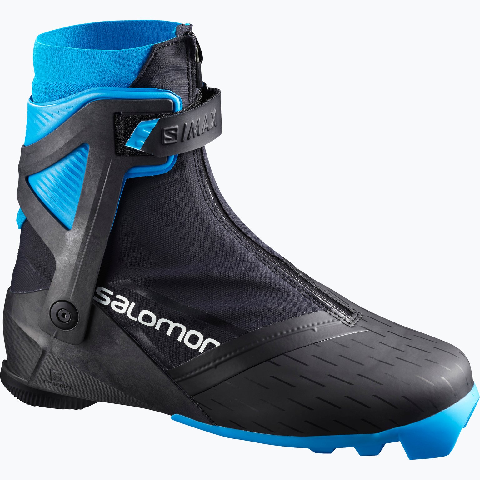 Salomon S/Max Carbon Skate längdpjäxor Blå