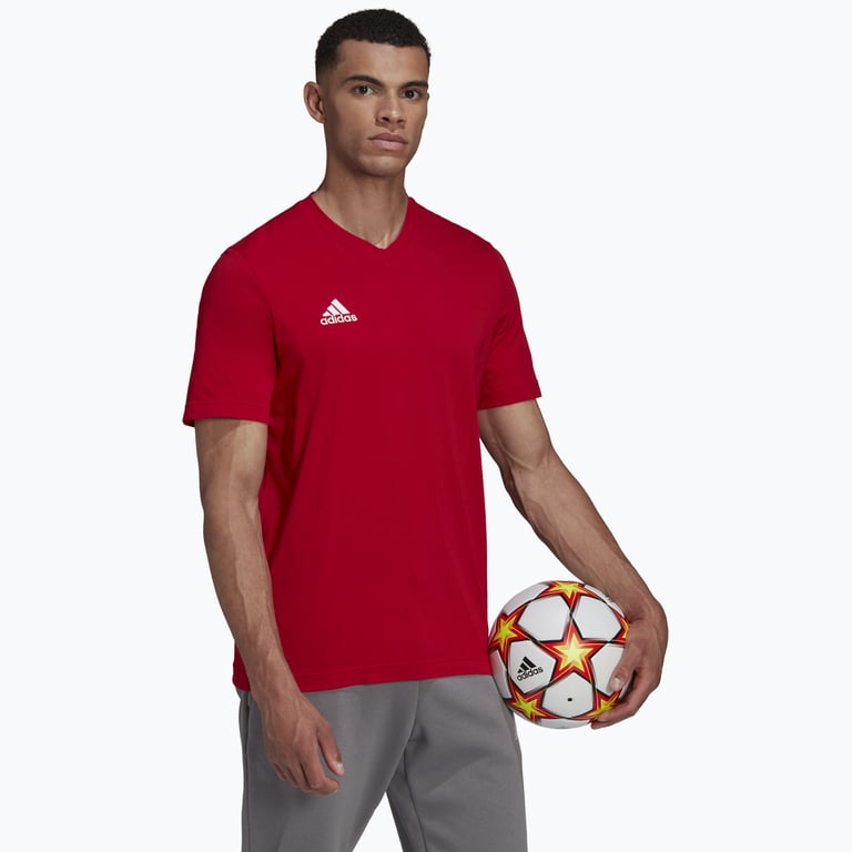 adidas Entrada 22 M träningst-shirt Röd