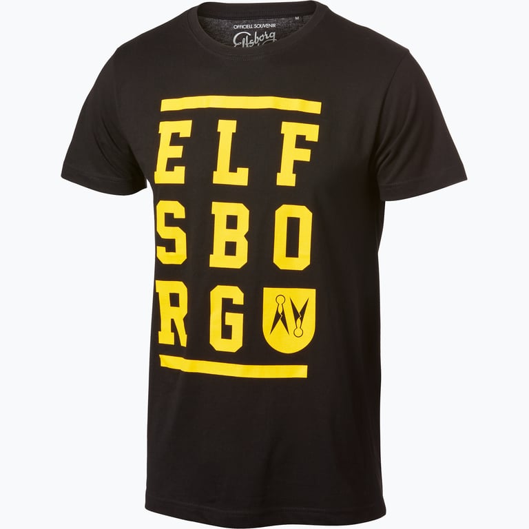 IF ELFSBORG IFE Block t-shirt Svart