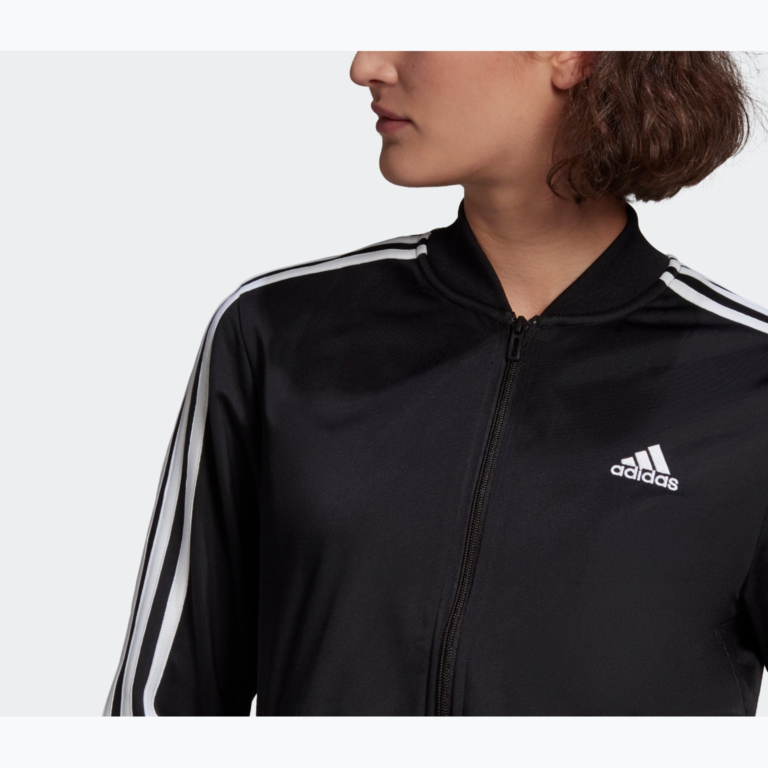 adidas Essentials 3-Stripes W 22 träningsoverall Svart