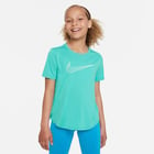 förhandsvisning ikon 4 för Nike Dri-FIT One JR träningst-shirt Grön