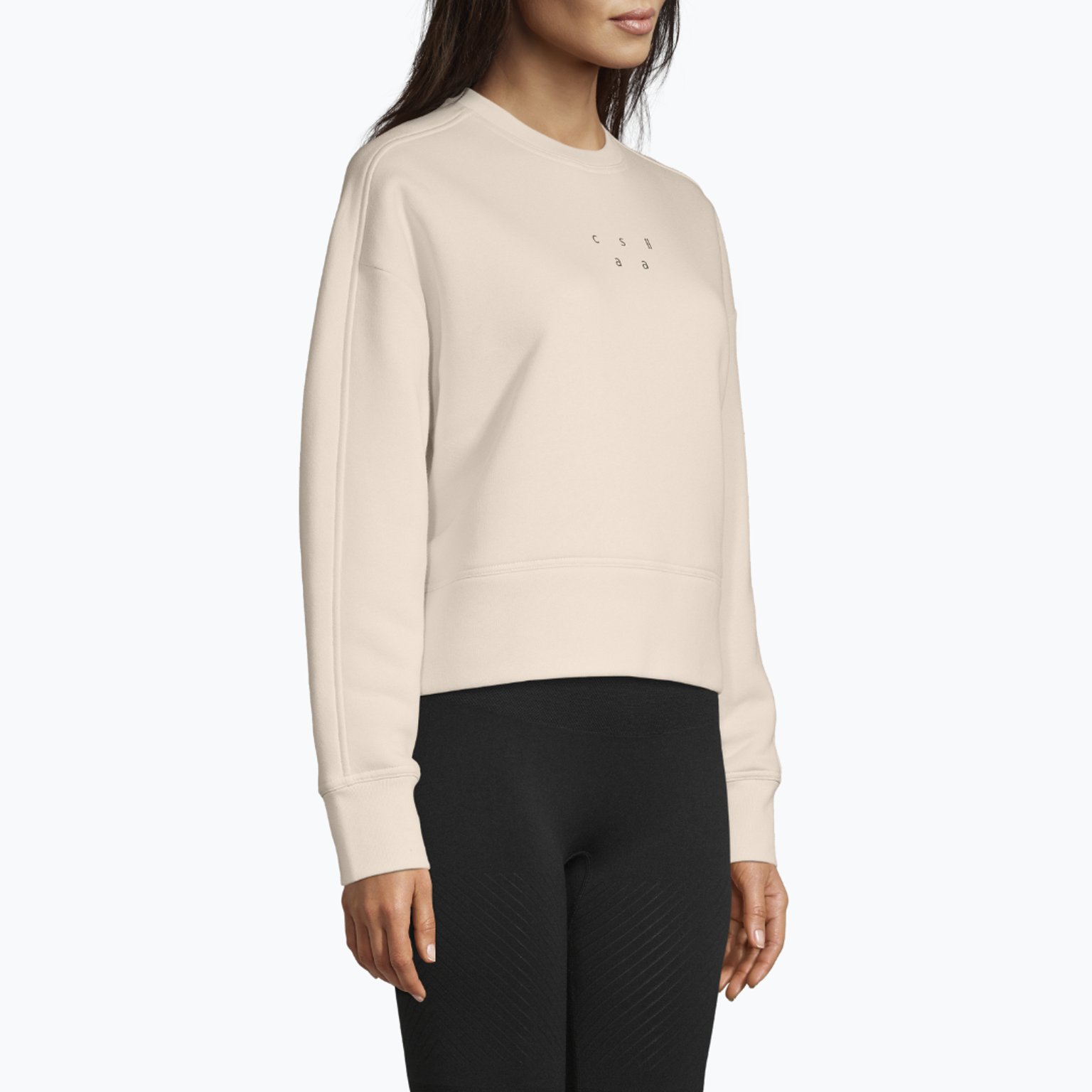 Casall Crew Neck träningströja Beige