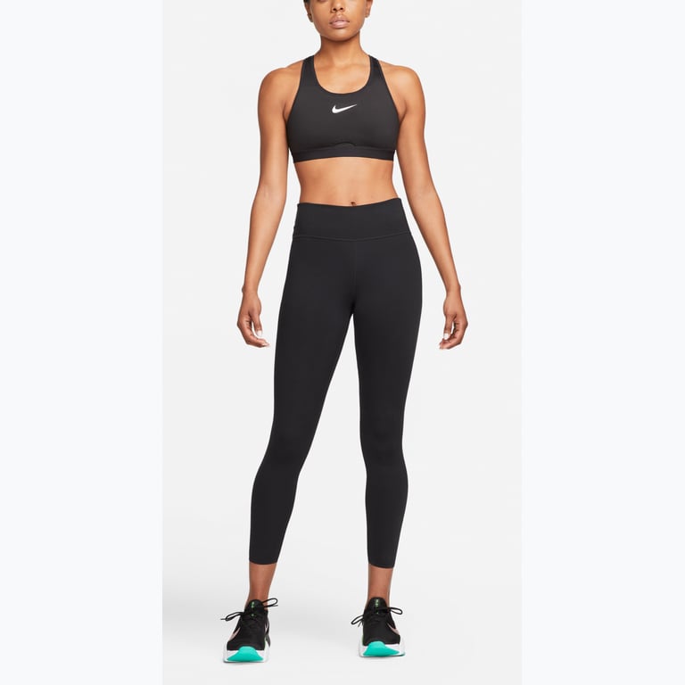 Nike Dri-FIT Swoosh High Support sport-BH Svart