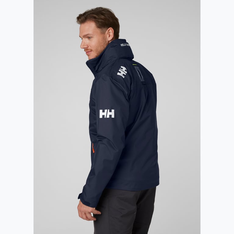 Helly Hansen Crew Hooded Sailing M skaljacka Blå