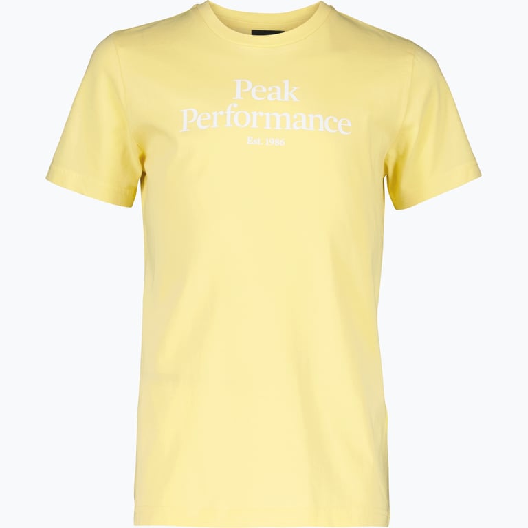 Peak Performance Original JR t-shirt Gul