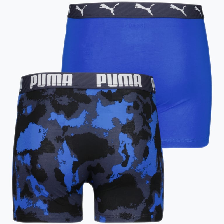 Puma Camo Boxer JR 2-pack kalsonger Blå