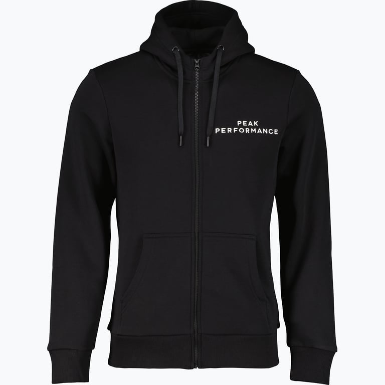 Peak Performance Original Zip M huvtröja Svart