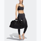 förhandsvisning ikon 6 för adidas Yoga Studio Light-Support 3-Stripes sport-BH Grå