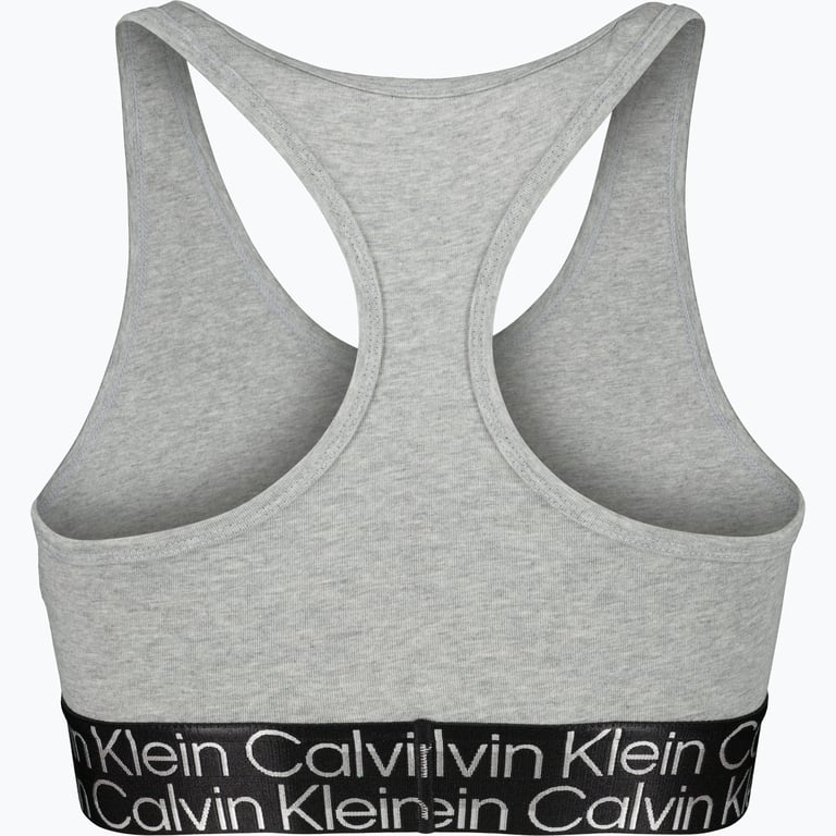 Calvin Klein PW Low G sport-BH Grå