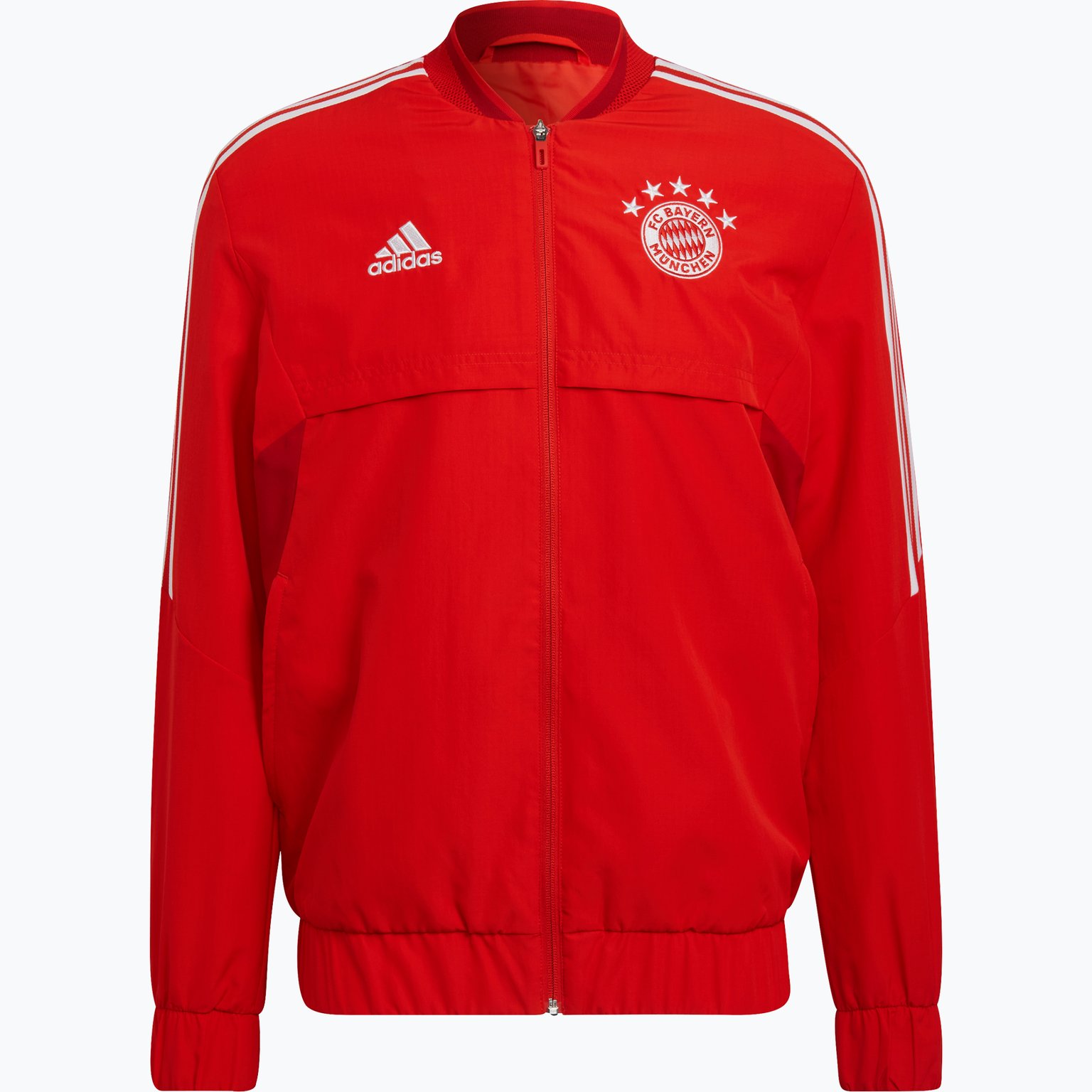 adidas FC Bayern Anthem M jacka Röd