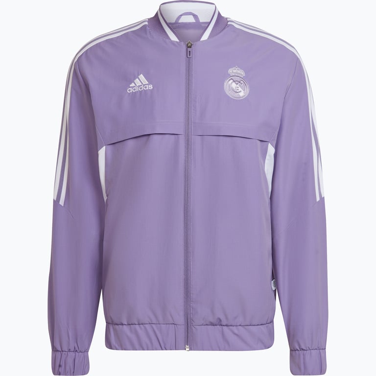 adidas Real Madrid Anthem M jacka Lila