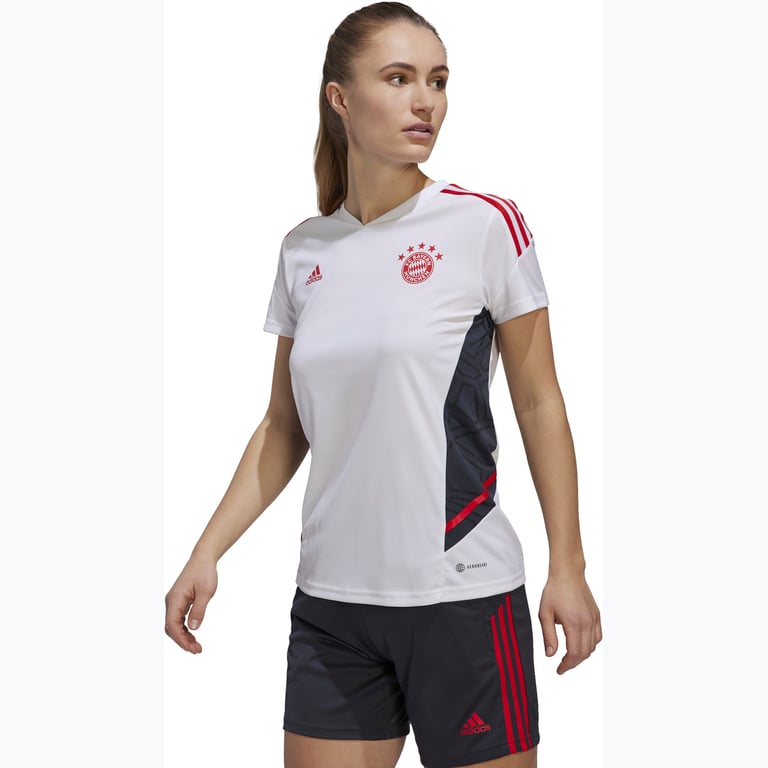 adidas FC Bayern Condivo 22 W träningst-shirt Vit