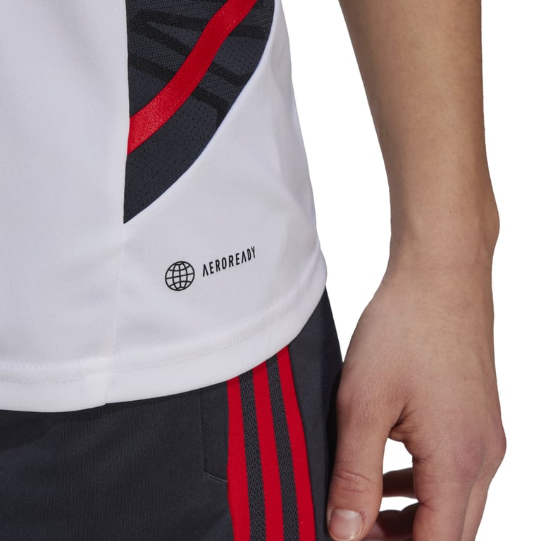 adidas FC Bayern Condivo 22 W träningst-shirt Vit