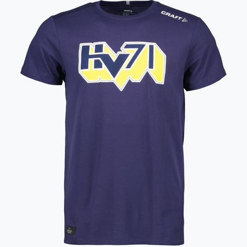 HV71 Logo M T-shirt Blå