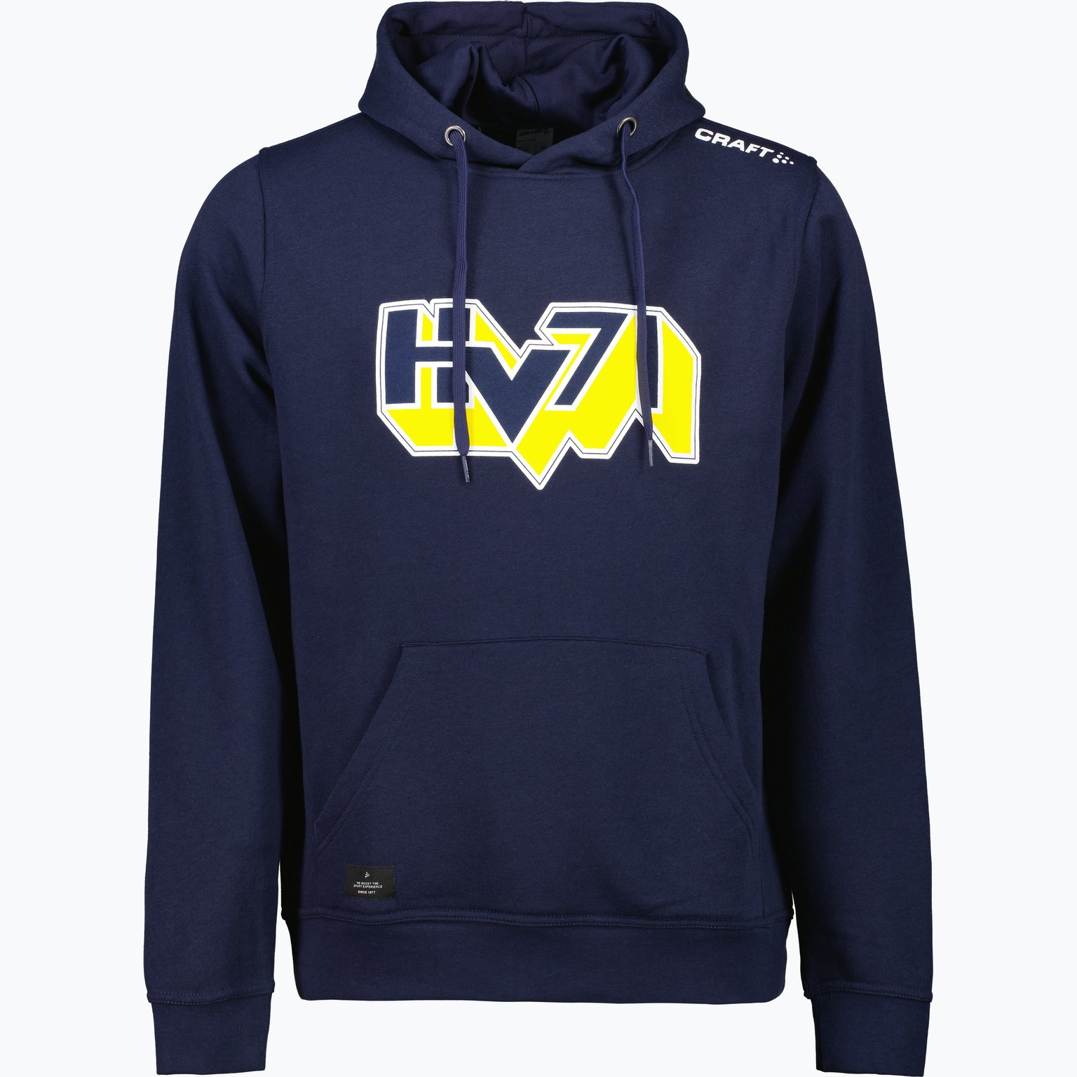 HV71 Logo M Hoodie Grå